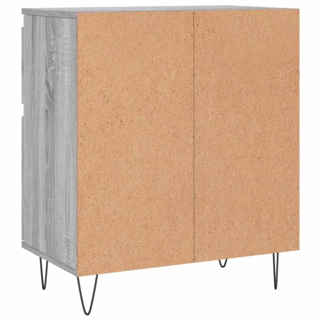 Sideboard Grey Sonoma 60x35x70 cm Engineered Wood