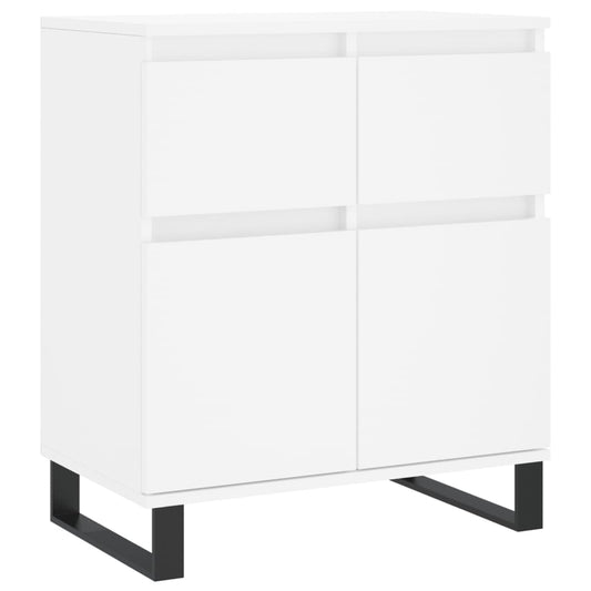 Sideboard White 60x35x70 cm Engineered Wood
