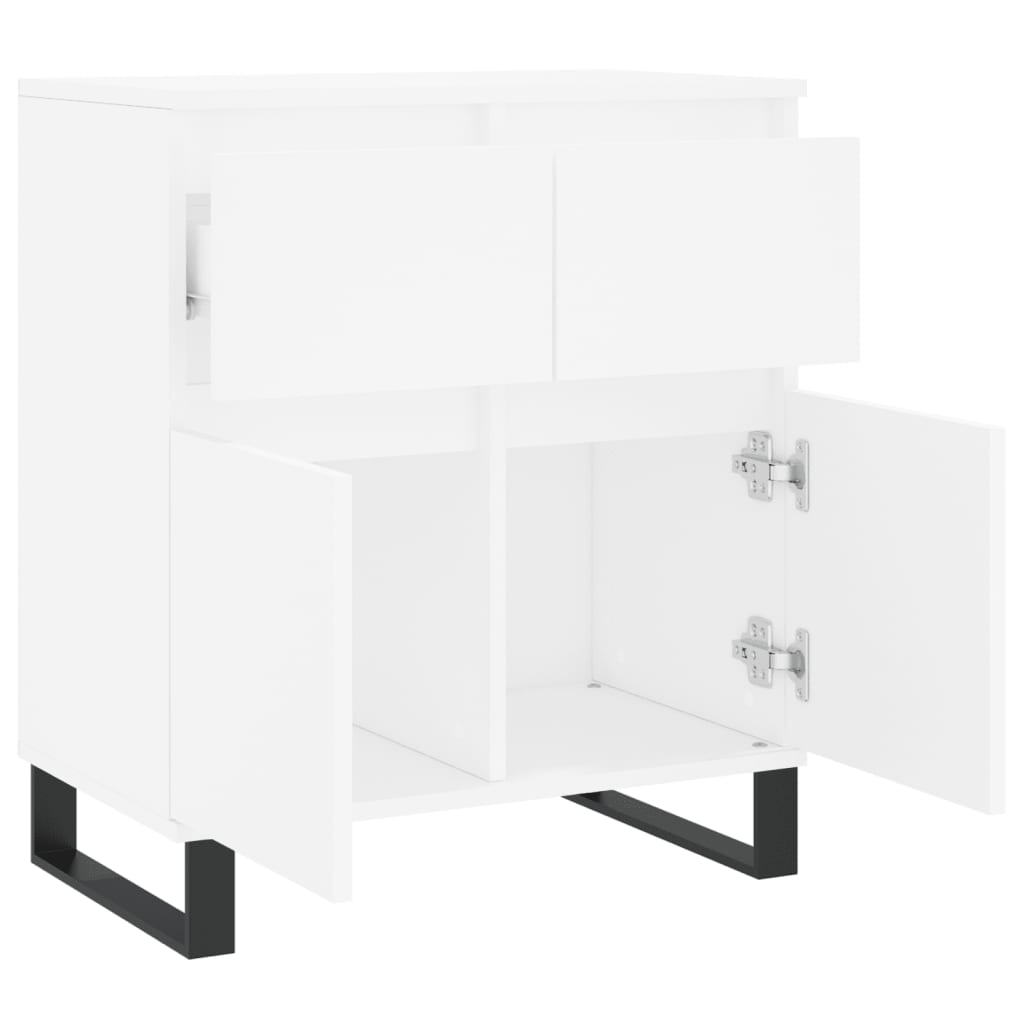 Sideboard White 60x35x70 cm Engineered Wood
