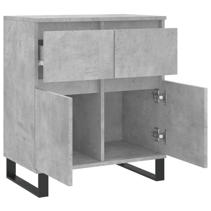 Sideboard Concrete Grey 60x35x70 cm Engineered Wood