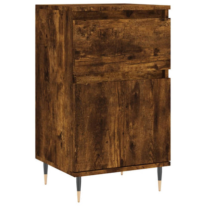Sideboards 2 pcs Smoked Oak 40x35x70 cm Engineered Wood