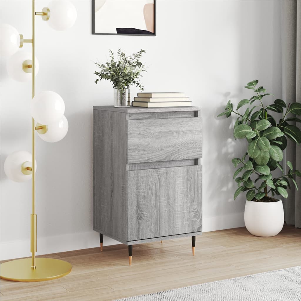 Sideboard Grey Sonoma 40x35x70 cm Engineered Wood