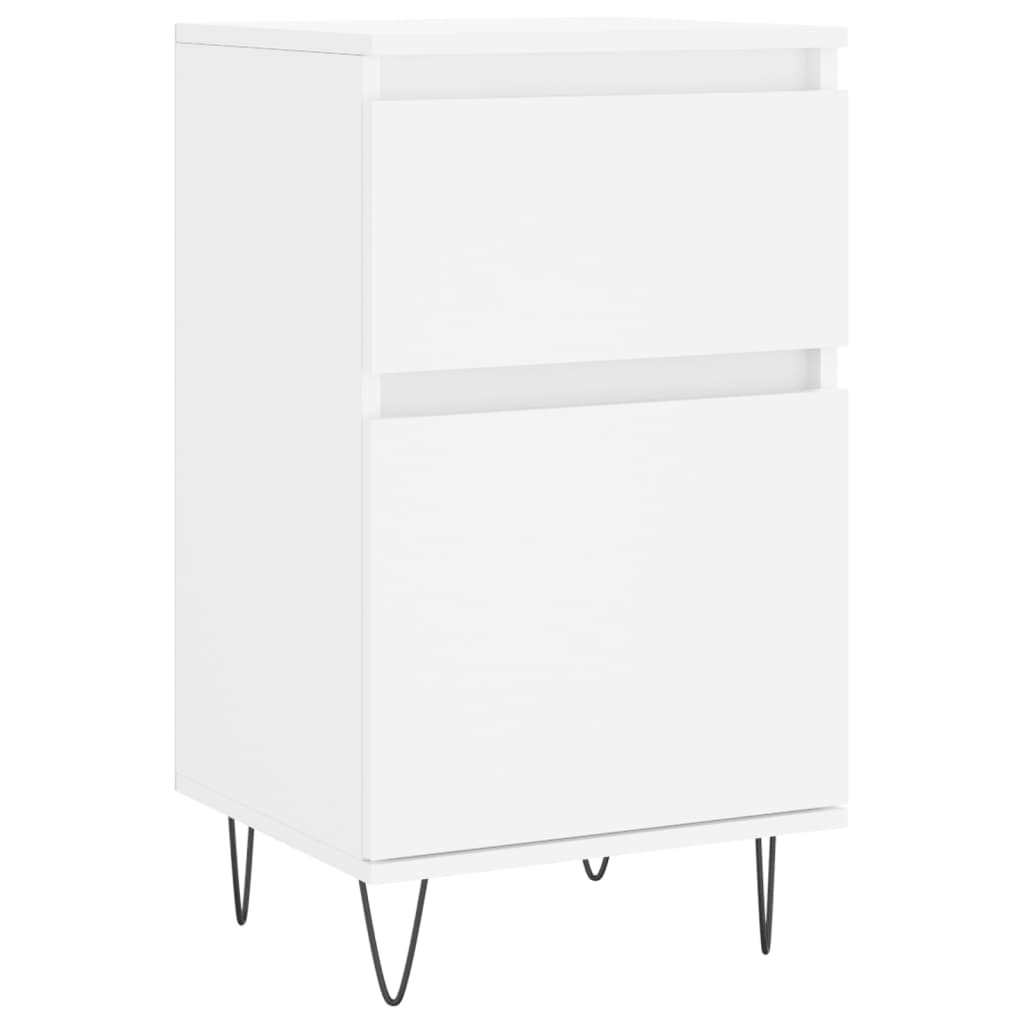 Sideboard White 40x35x70 cm Engineered Wood