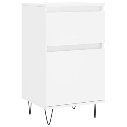 Sideboard White 40x35x70 cm Engineered Wood