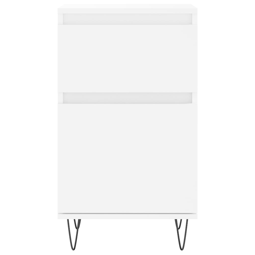 Sideboard White 40x35x70 cm Engineered Wood