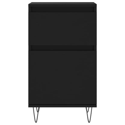 Sideboards 2 pcs Black 40x35x70 cm Engineered Wood