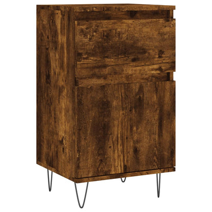 Sideboards 2 pcs Smoked Oak 40x35x70 cm Engineered Wood