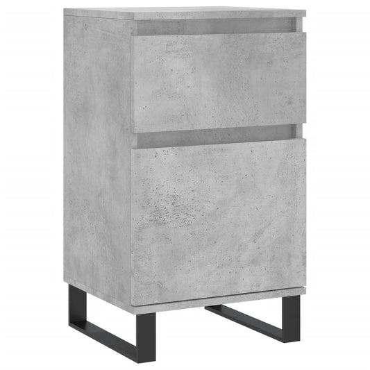 Sideboard Concrete Grey 40x35x70 cm Engineered Wood