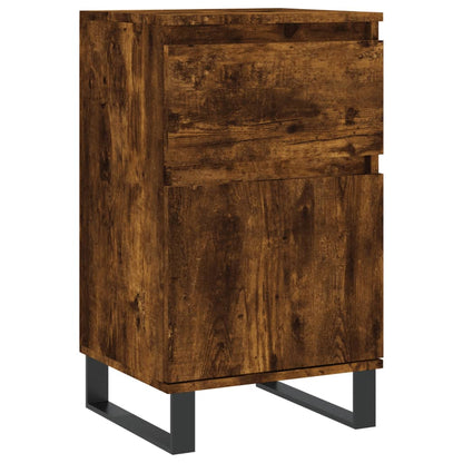 Sideboard Smoked Oak 40x35x70 cm Engineered Wood