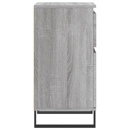 Sideboards 2 pcs Grey Sonoma 40x35x70 cm Engineered Wood