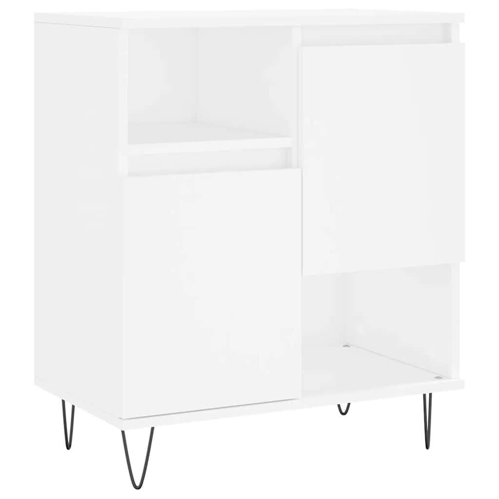 Sideboard White 60x35x70 cm Engineered Wood