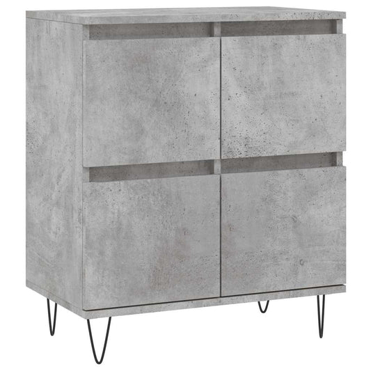 Sideboard Concrete Grey 60x35x70 cm Engineered Wood