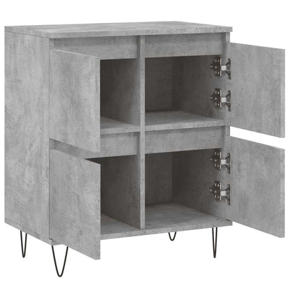 Sideboard Concrete Grey 60x35x70 cm Engineered Wood