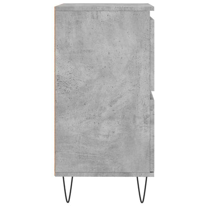 Sideboard Concrete Grey 60x35x70 cm Engineered Wood