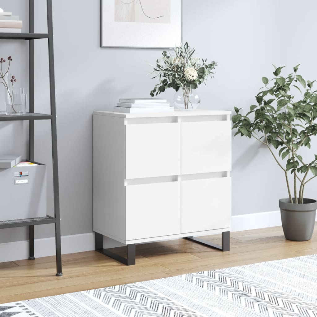 Sideboard | White | Engineered wood | 60x35x70 cm | Sideboard