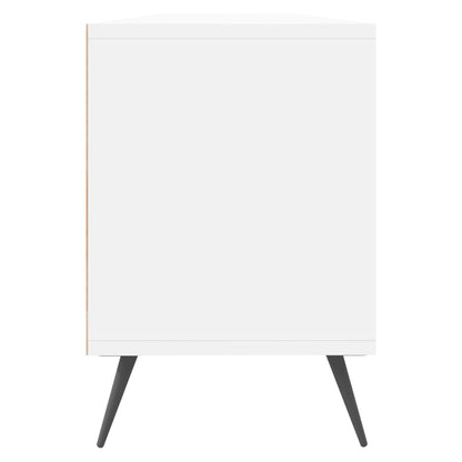 TV Cabinet White 150x30x44.5 cm Engineered Wood