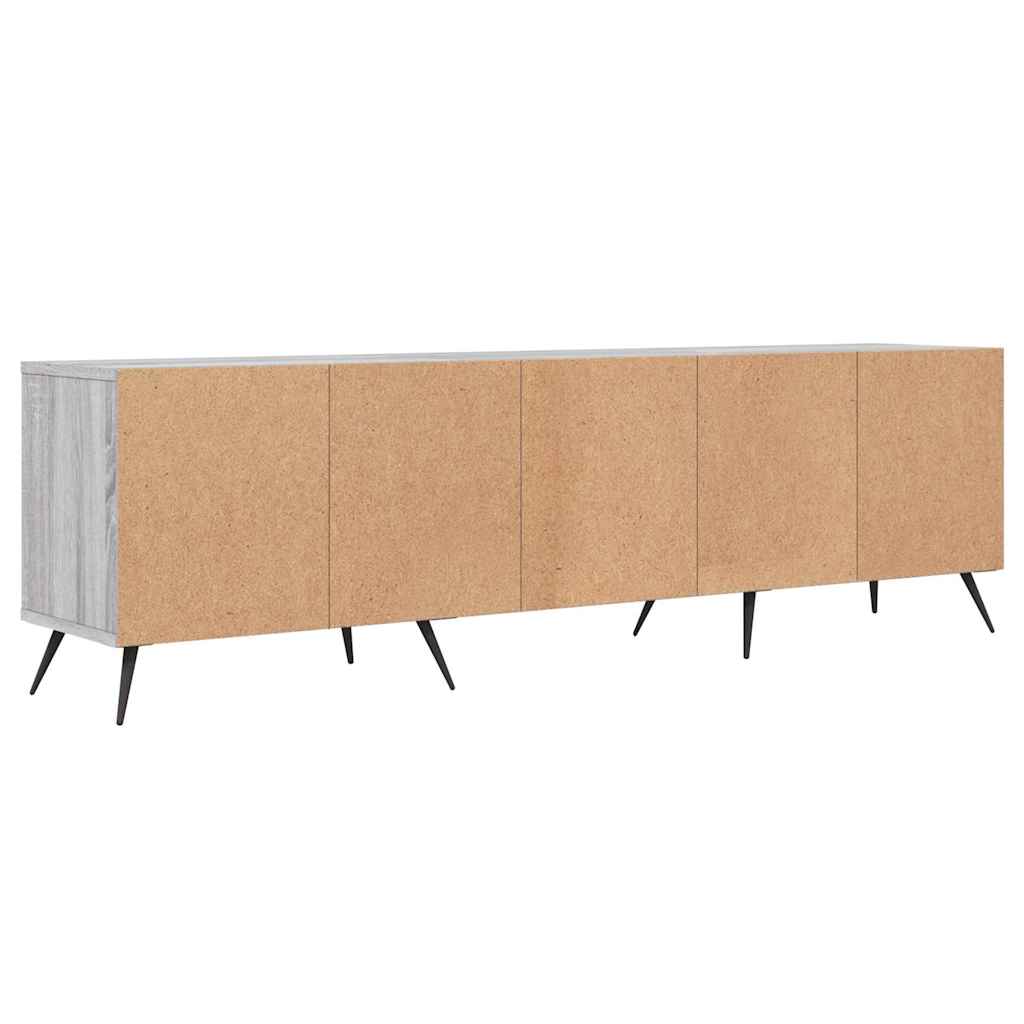 TV Cabinet Grey Sonoma 150x30x44.5 cm Engineered Wood