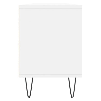 TV Cabinet White 150x30x44.5 cm Engineered Wood
