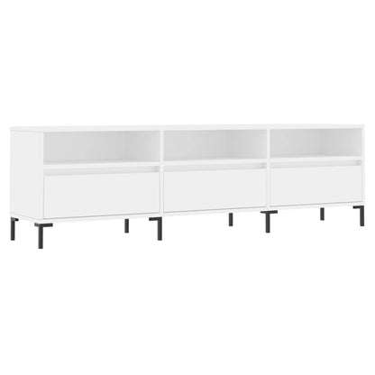 TV Cabinet White 150x30x44.5 cm Engineered Wood
