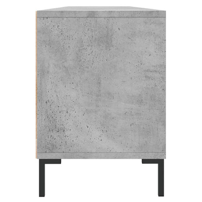TV Cabinet Concrete Grey 150x30x44.5 cm Engineered Wood