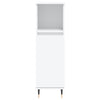 Bathroom Cabinet White 30x30x100 cm Engineered Wood