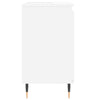 Bathroom Cabinet White 58x33x60 cm Engineered Wood