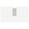 Bathroom Cabinet White 58x33x60 cm Engineered Wood