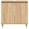 Bathroom Cabinet Sonoma Oak 58x33x60 cm Engineered Wood