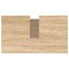 Bathroom Cabinet Sonoma Oak 58x33x60 cm Engineered Wood