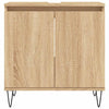 Bathroom Cabinet Sonoma Oak 58x33x60 cm Engineered Wood