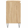 Bathroom Cabinet Sonoma Oak 58x33x60 cm Engineered Wood