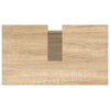 Bathroom Cabinet Sonoma Oak 58x33x60 cm Engineered Wood