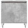 Bathroom Cabinet Concrete Grey 58x33x60 cm Engineered Wood