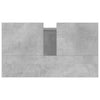 Bathroom Cabinet Concrete Grey 58x33x60 cm Engineered Wood