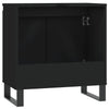 Bathroom Cabinet Black 58x33x60 cm Engineered Wood