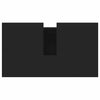 Bathroom Cabinet Black 58x33x60 cm Engineered Wood