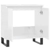 Bathroom Cabinet High Gloss White 58x33x60 cm Engineered Wood
