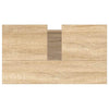 Bathroom Cabinet Sonoma Oak 58x33x60 cm Engineered Wood
