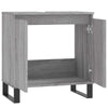 Bathroom Cabinet Grey Sonoma 58x33x60 cm Engineered Wood