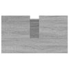Bathroom Cabinet Grey Sonoma 58x33x60 cm Engineered Wood