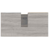 Bathroom Cabinet Grey Sonoma 65x33x60 cm Engineered Wood
