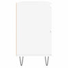 Bathroom Cabinet White 80x33x60 cm Engineered Wood