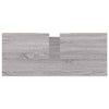 Bathroom Cabinet Grey Sonoma 80x33x60 cm Engineered Wood