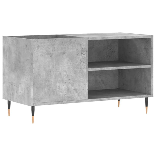 Record Cabinet | Concrete grey | Engineered wood, iron | 85x38x48 cm