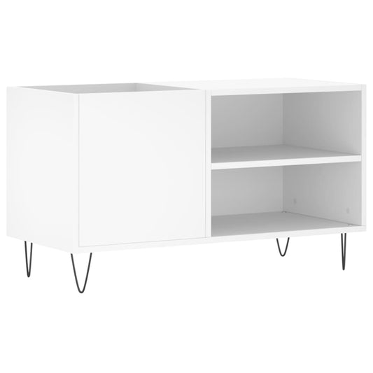 Record Cabinet | White | Engineered wood, Iron | Medium | Record Cabinet