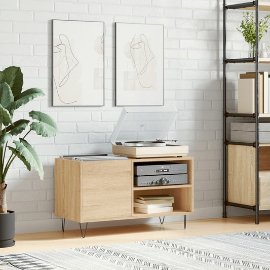 Record Cabinet | Sonoma oak | Engineered wood, iron | Medium | Storage
