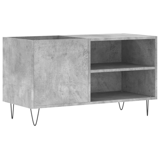 Record Cabinet | Concrete grey | Engineered wood, iron | Medium