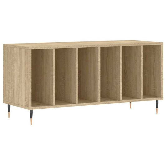Record Cabinet | Sonoma oak | Engineered wood, iron | 100 x 38 x 48 cm