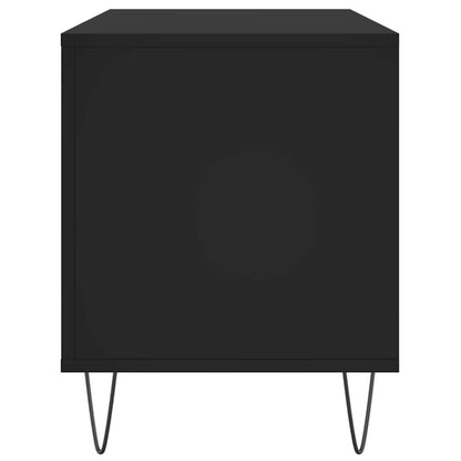 Record Cabinet | Black | Engineered wood, Iron | Medium | Modern