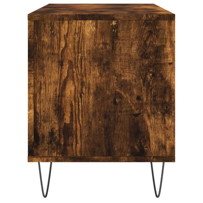 Record Cabinet | Smoked Oak | Engineered Wood | Medium | Record Cabinet